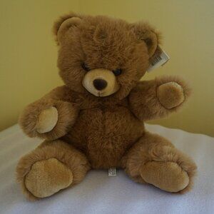 New! Vintage Rare 1995 Russplus Treasures 17" Teddy Bear Plush "Biege"
